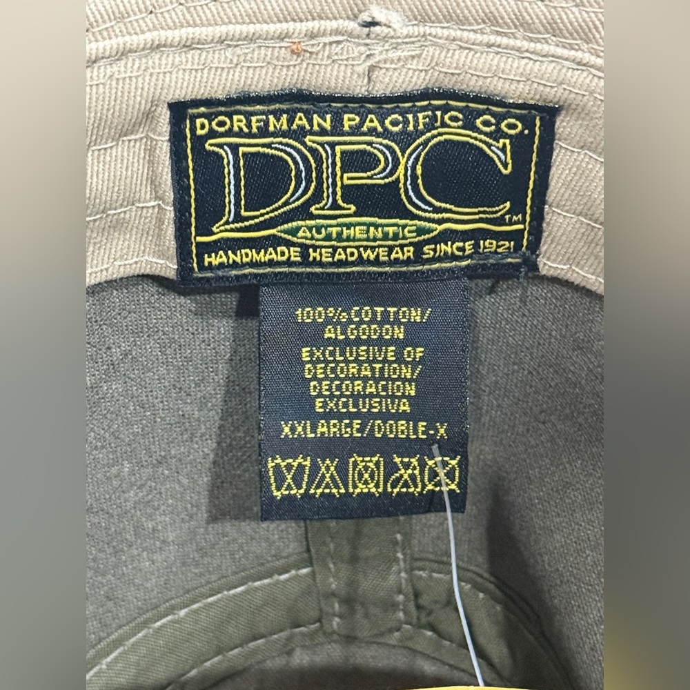 NWT Men's Dorfman-Pacific Hiker Washed Twill Safari Fedora - Picture 4 of 11